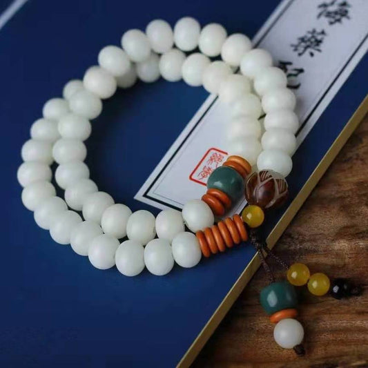 B 02 NATURAL BODHI BEADS
